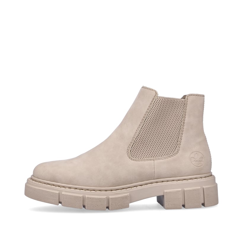 Rieker Artikelnummer M3854-62 Rieker Damen Chelsea Boots Hellbeige