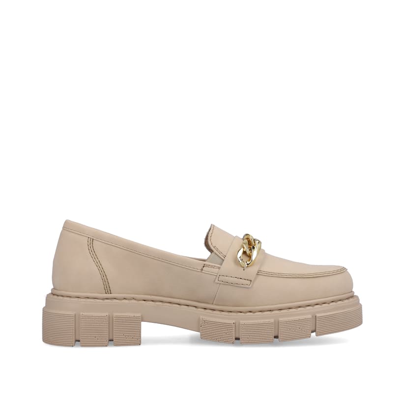 Rieker Artikelnummer M3861-60 Rieker Damen Loafer Hellbeige