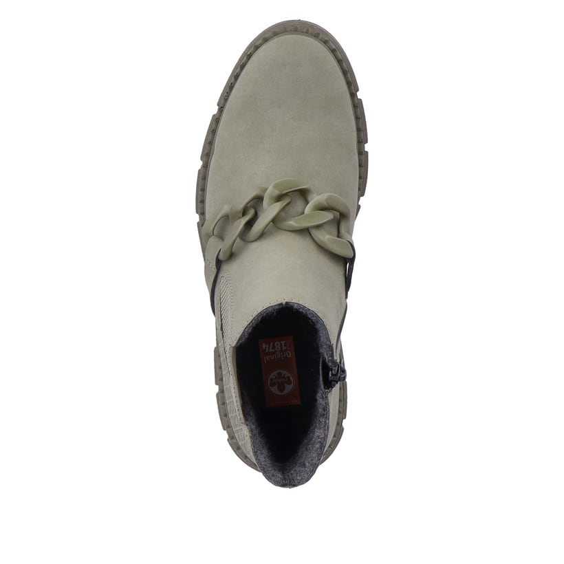 Rieker Artikelnummer M3873-52 Rieker Damen Chelsea Boots Armeegrün