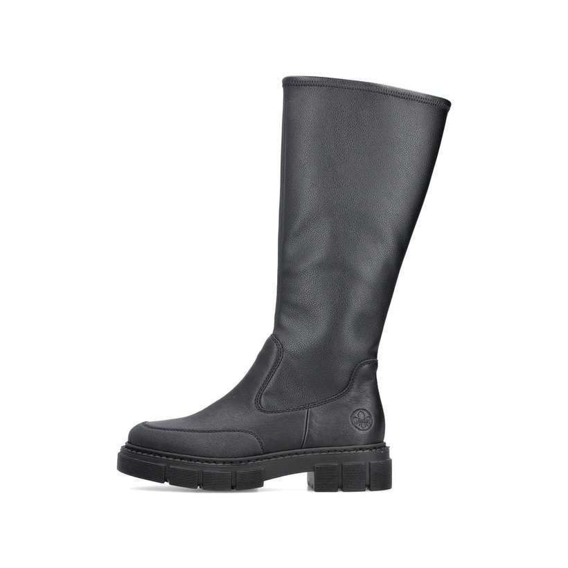 Rieker Artikelnummer M3891-00 Rieker Damen Hochschaftstiefel tiefschwarz