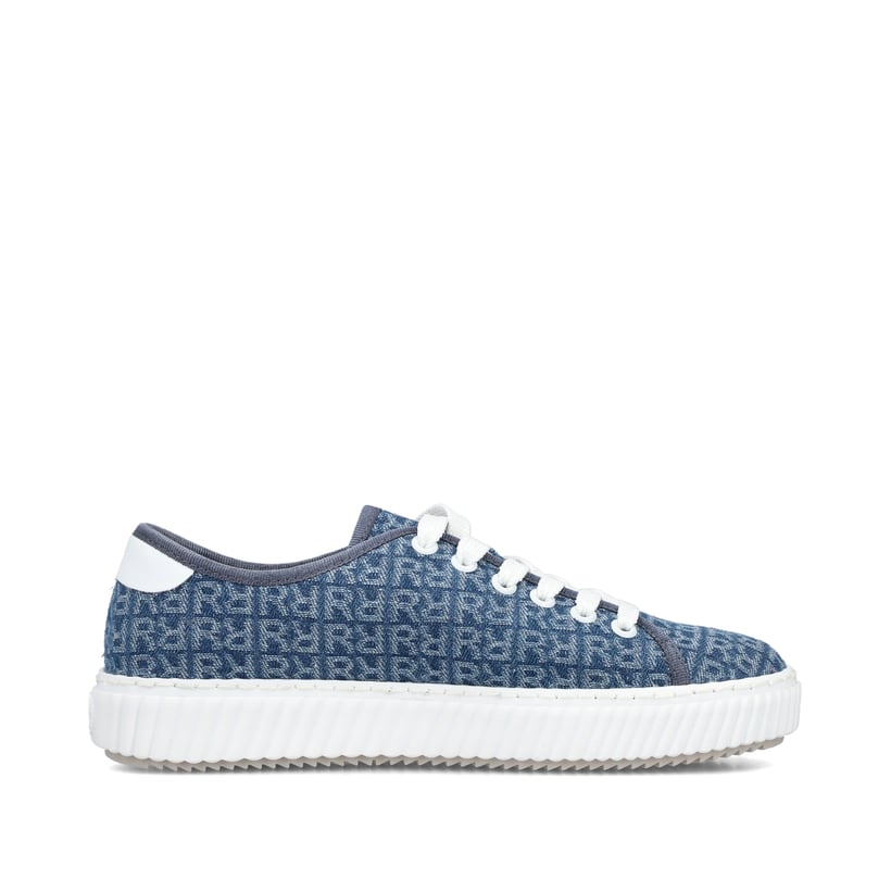 Rieker Artikelnummer M3926-14 Rieker Damen Sneaker Low Schieferblau