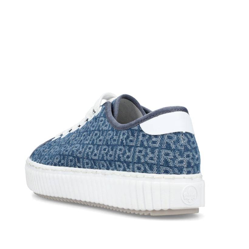 Rieker Artikelnummer M3926-14 Rieker Damen Sneaker Low Schieferblau