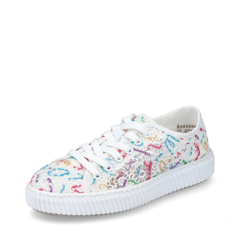 Rieker Artikelnummer M3926-90 Rieker Damen Sneaker Low Multi-schneeweiss