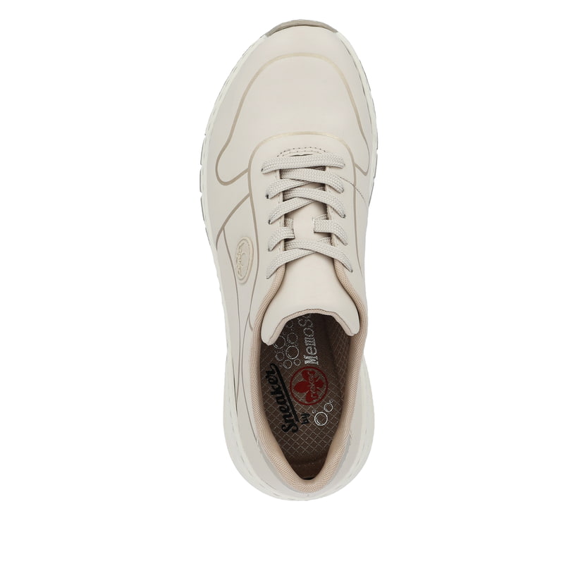 Rieker Artikelnummer M4903-60 Rieker Damen Sneaker Low Hellbeige