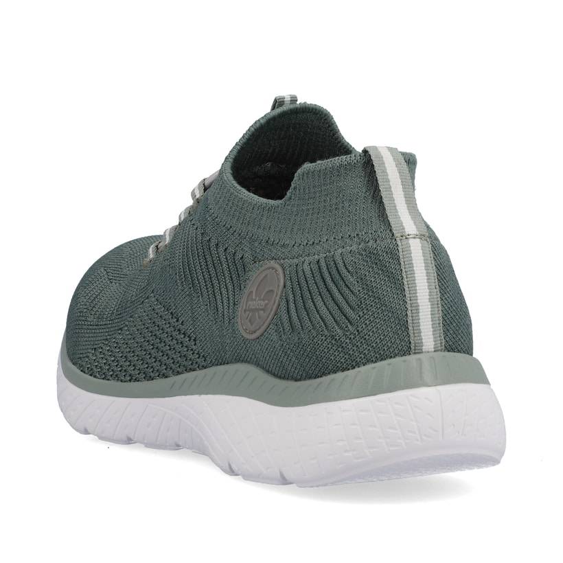 Rieker Artikelnummer M5074-52 Rieker Damen Slipper Blaugrün