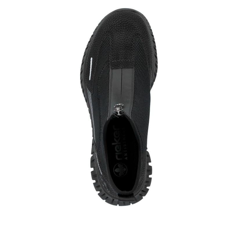 Rieker Artikelnummer M5351-00 Rieker Damen Slipper Tiefschwarz