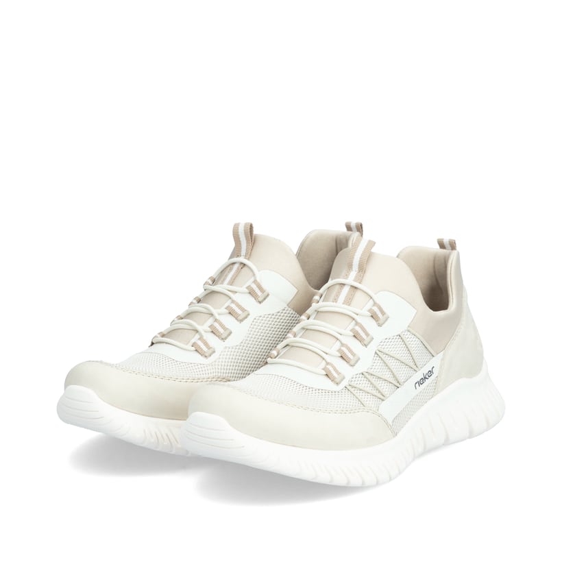 Rieker Artikelnummer M5358-60 Rieker Damen Slipper Vanilleweiß