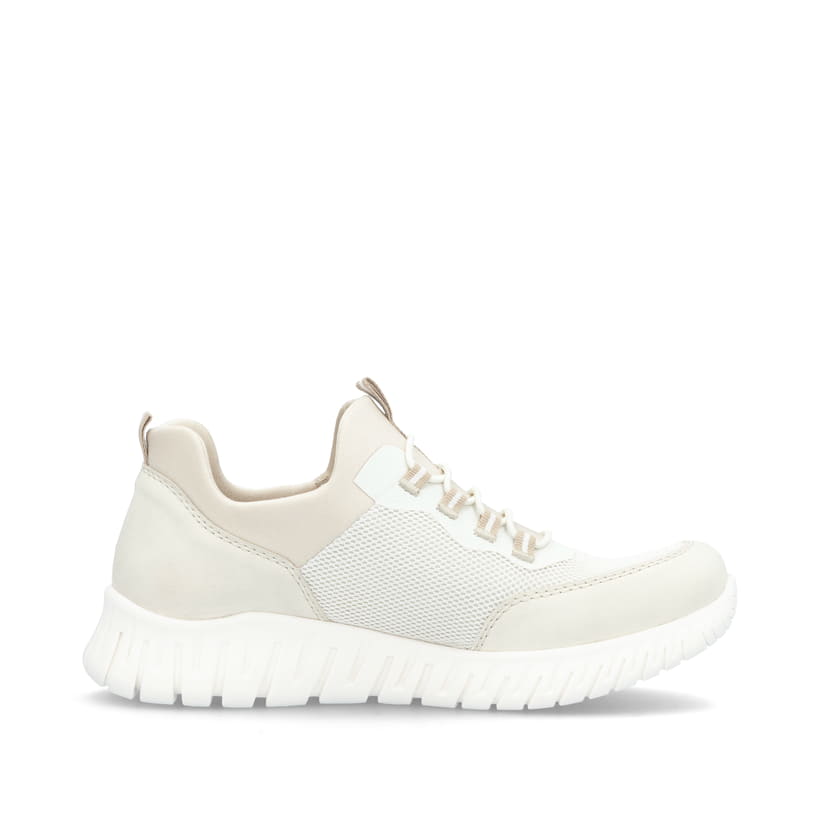 Rieker Artikelnummer M5358-60 Rieker Damen Slipper Vanilleweiß