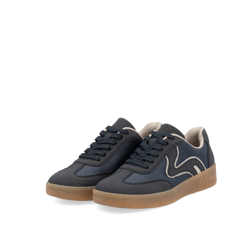Rieker Artikelnummer M5512-14 Rieker Damen Sneaker Low Royalblau