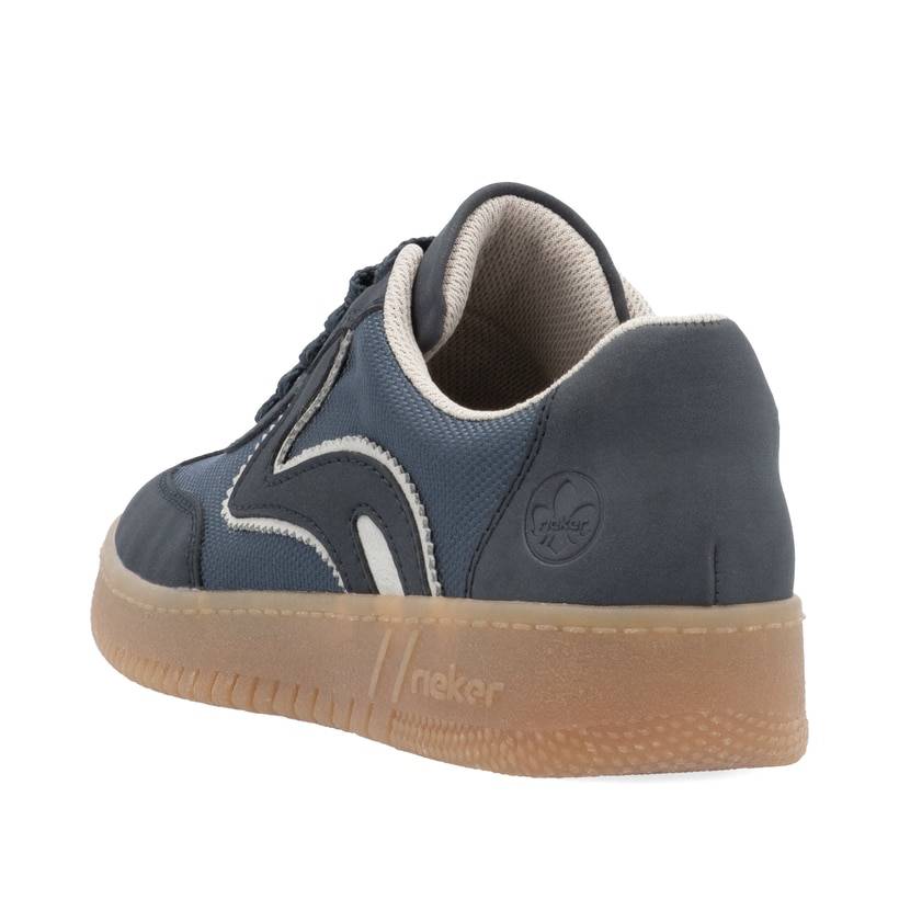 Rieker Artikelnummer M5512-14 Rieker Damen Sneaker Low Royalblau