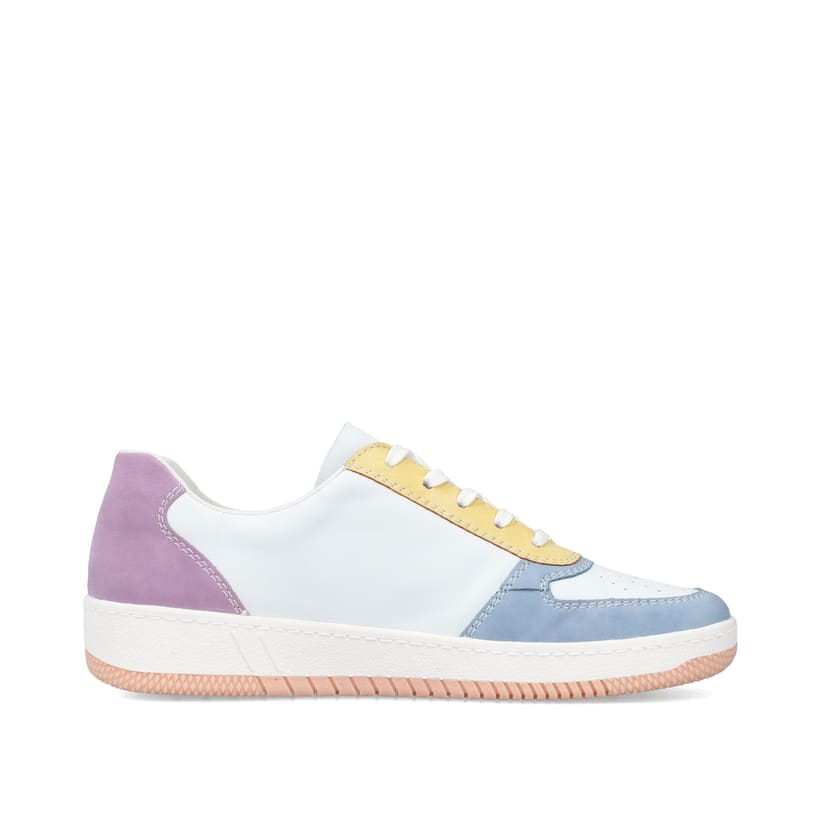 Rieker Artikelnummer M5520-91 Rieker Damen Sneaker Low Weiss-bunt