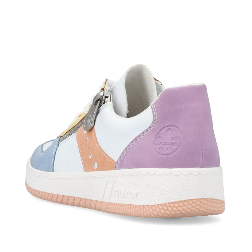 Rieker Artikelnummer M5520-91 Rieker Damen Sneaker Low Weiss-bunt