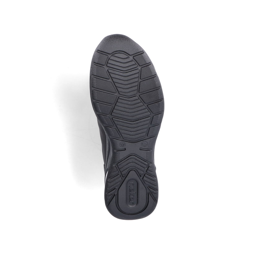 Rieker Artikelnummer M5610-00 Rieker Damen Schnürstiefel Graphitschwarz