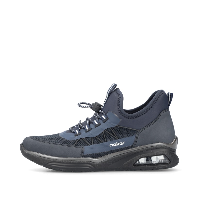 Rieker Artikelnummer M5658-14 Rieker Damen Slipper californiablau