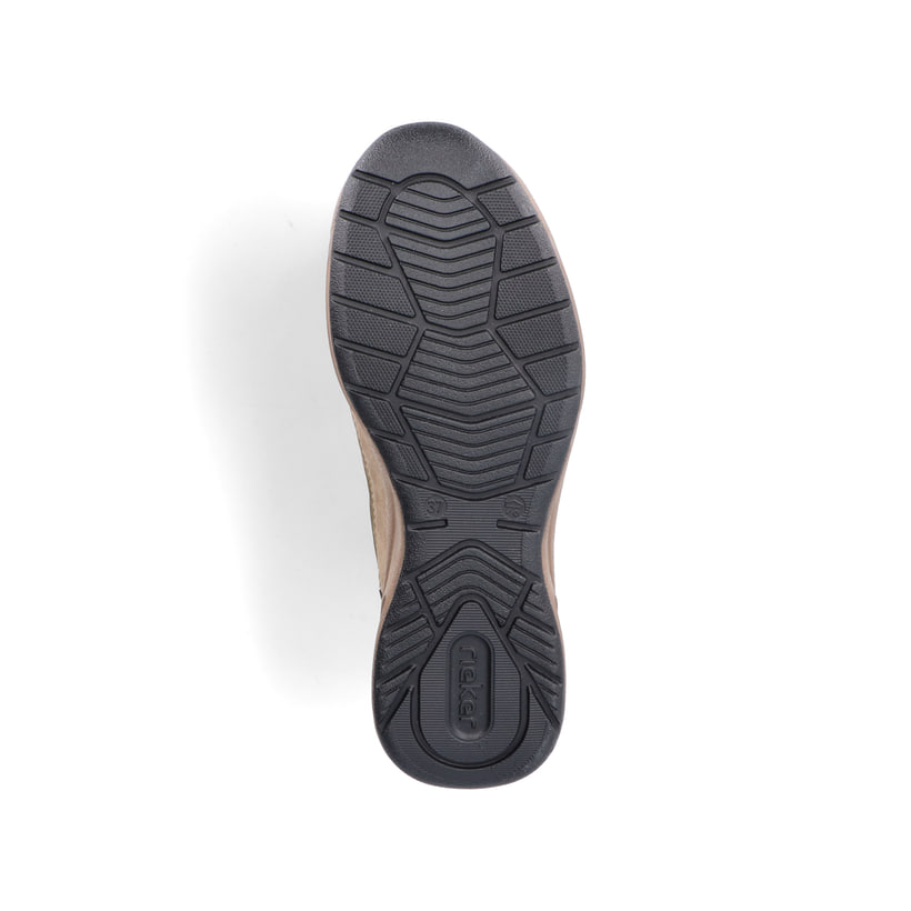 Rieker Artikelnummer M5660-64 Rieker Damen Slipper Grünbraun