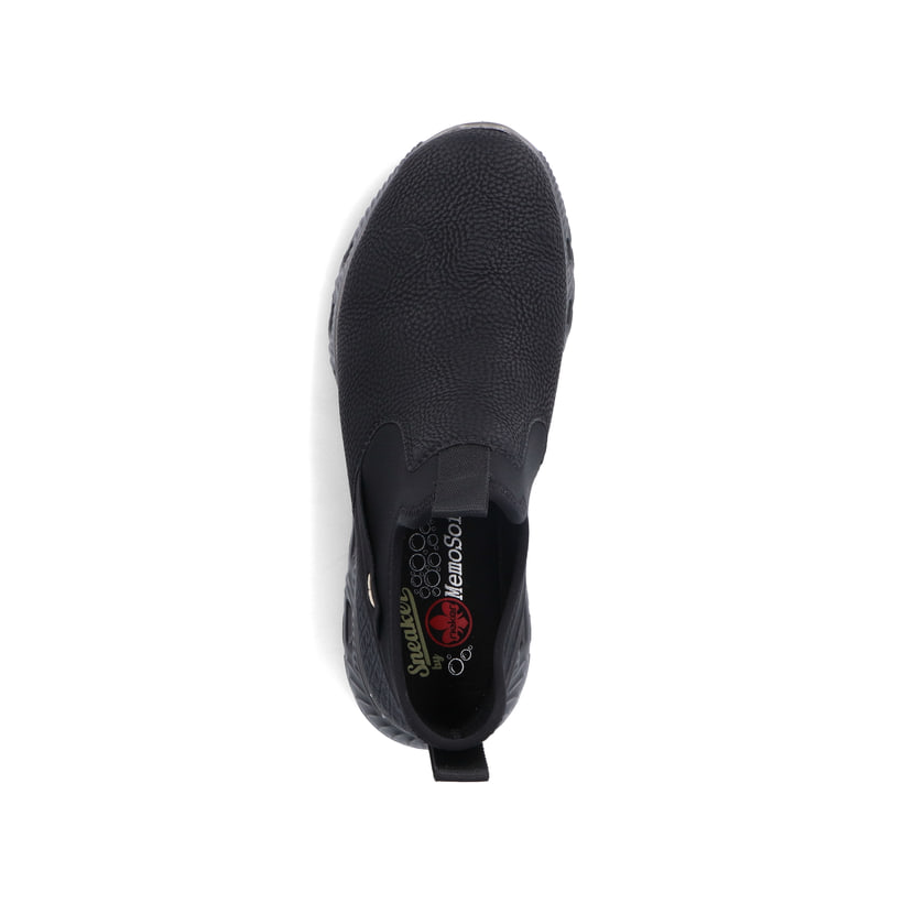 Rieker Artikelnummer M6053-00 Rieker Damen Slipper Graphitschwarz