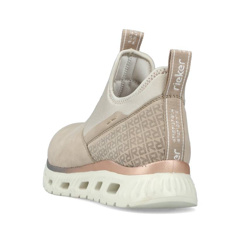 Rieker Artikelnummer M6053-62 Rieker Damen Slipper Champagner