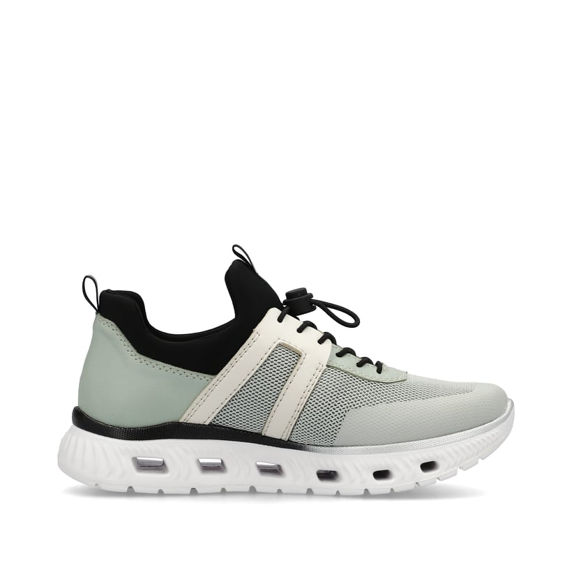 Rieker Artikelnummer M6061-52 Rieker Damen Slipper Mintgrün