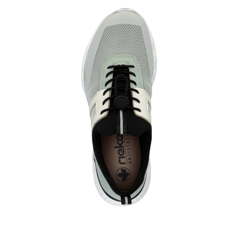 Rieker Artikelnummer M6061-52 Rieker Damen Slipper Mintgrün
