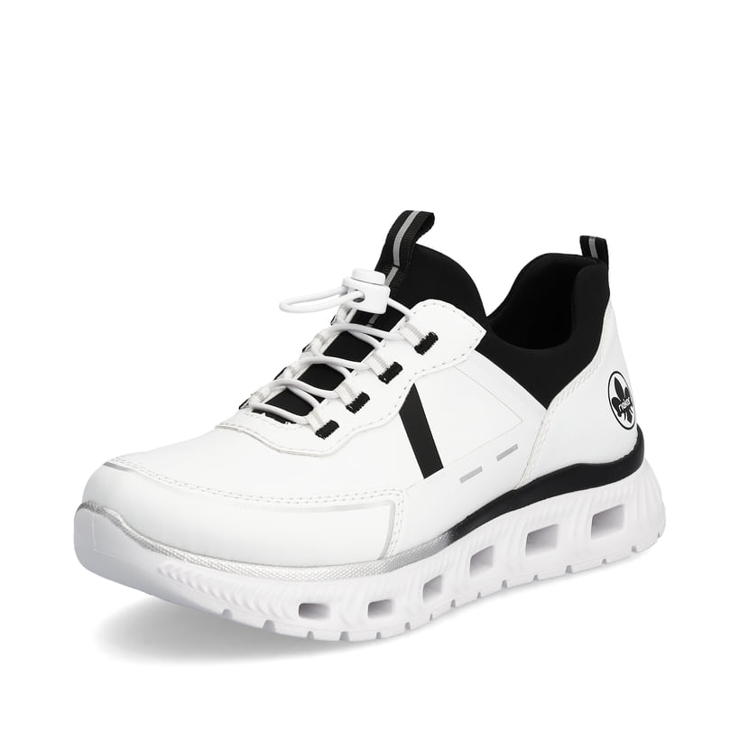 Rieker Artikelnummer M6062-80 Rieker Damen Slipper Kristallweiss