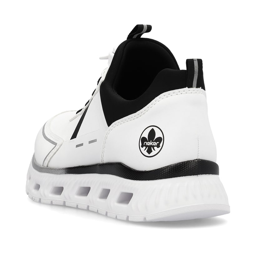 Rieker Artikelnummer M6062-80 Rieker Damen Slipper Kristallweiss