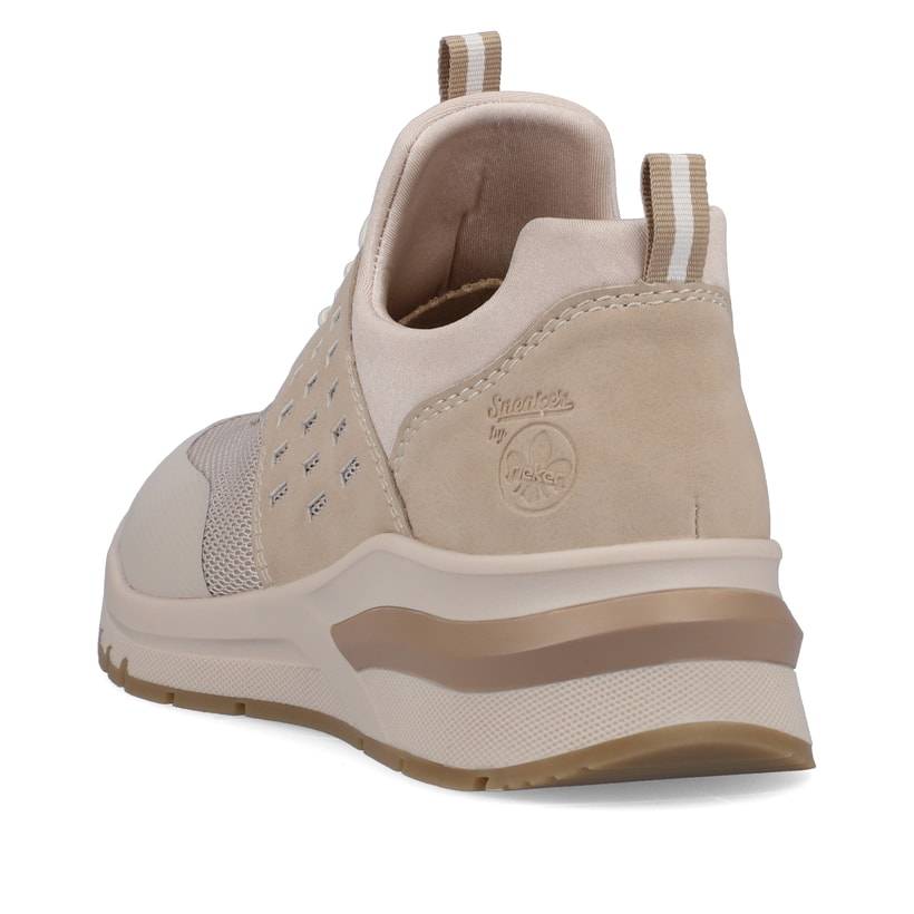 Rieker Artikelnummer M6651-60 Rieker Damen Slipper Cremebeige