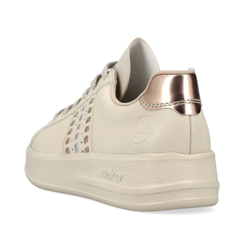 Rieker Artikelnummer M8400-60 Rieker Damen Sneaker Low Hellbeige