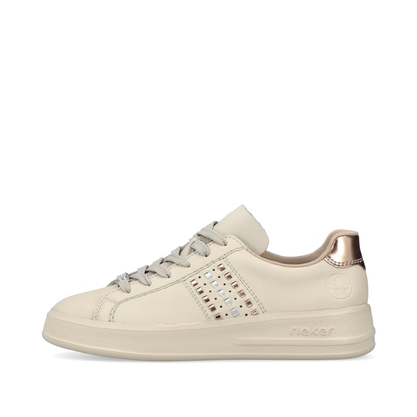 Rieker Artikelnummer M8400-60 Rieker Damen Sneaker Low hellbeige