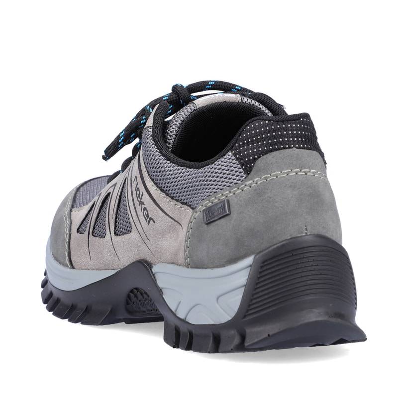 Rieker Artikelnummer M9801-45 Rieker Damen Schnürschuhe Stahlgrau