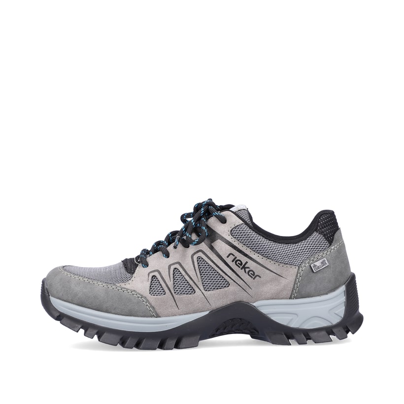 Rieker Artikelnummer M9801-45 Rieker Damen Schnürschuhe stahlgrau