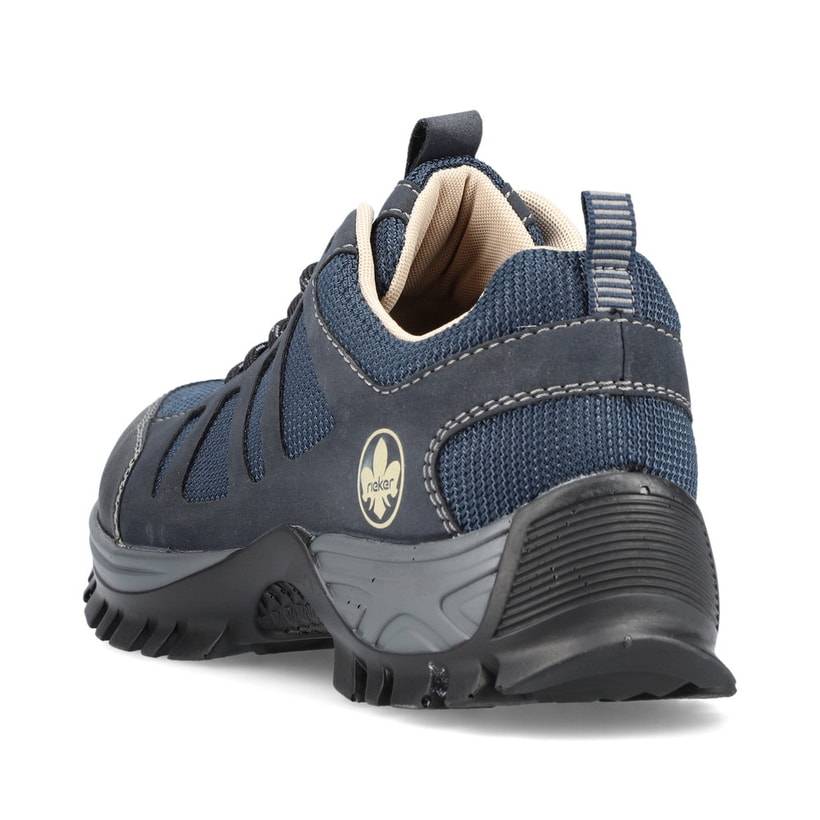 Rieker Artikelnummer M9802-14 Rieker Damen Schnürschuhe Ozeanblau