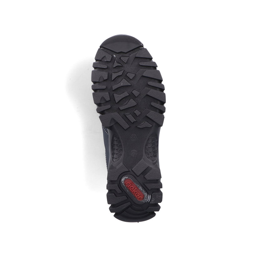 Rieker Artikelnummer M9802-14 Rieker Damen Schnürschuhe Ozeanblau