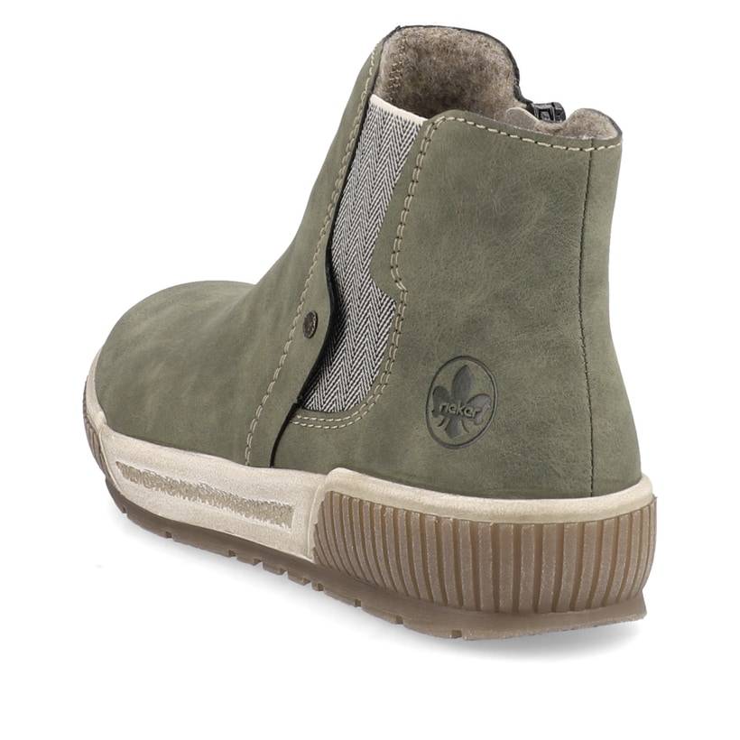 Rieker Artikelnummer N0761-54 Rieker Damen Chelsea Boots Khaki