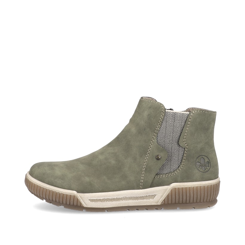 Rieker Artikelnummer N0761-54 Rieker Damen Chelsea Boots Khaki