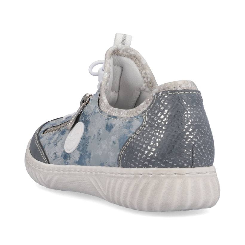 Rieker Artikelnummer N0963-12 Rieker Damen Slipper Himmelblau