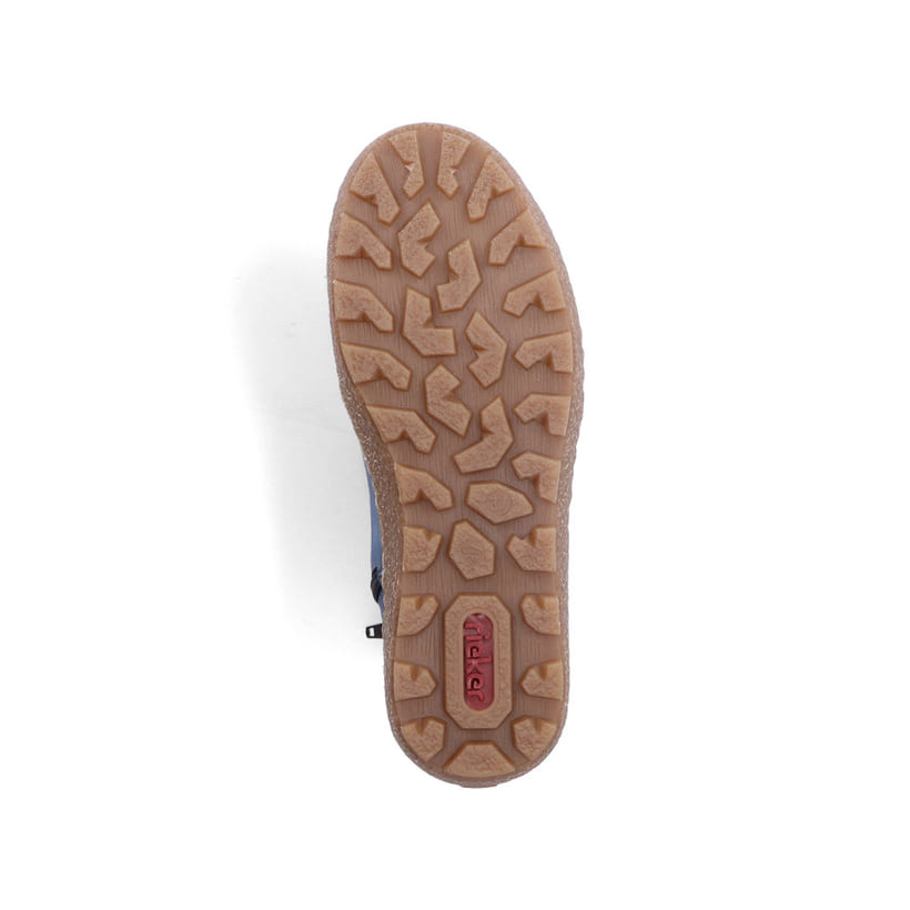 Rieker Artikelnummer N1030-14 Rieker Damen Schnürstiefel Himmelblau