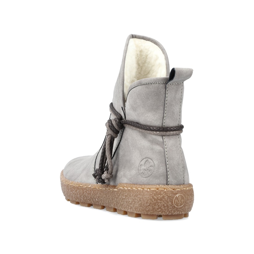 Rieker Artikelnummer N1070-40 Rieker Damen Kurzstiefel Silbergrau
