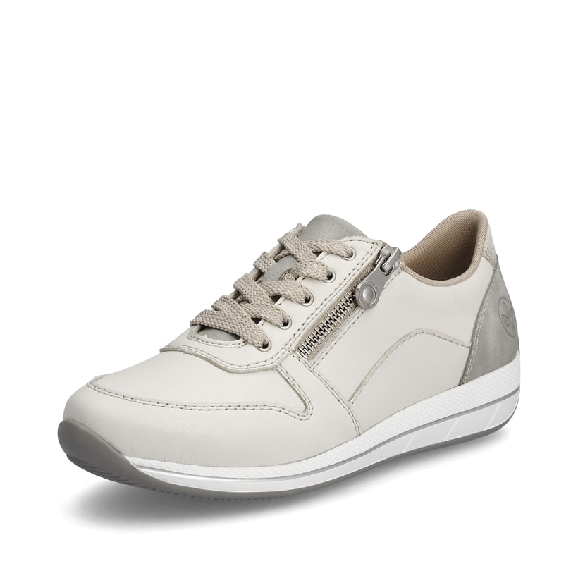 Rieker Artikelnummer N1100-80 Rieker Damen Sneaker Low Cremeweiss