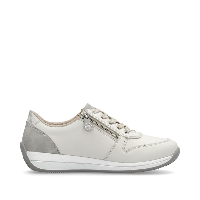 Rieker Artikelnummer N1100-80 Rieker Damen Sneaker Low Cremeweiss