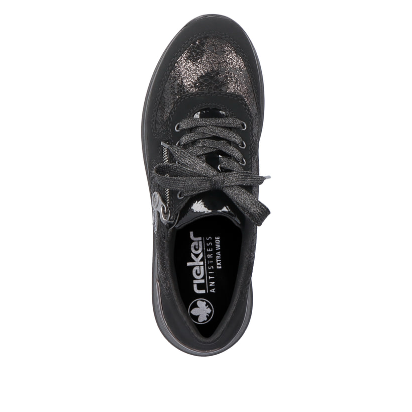 Rieker Artikelnummer N1411-90 Rieker Damen Sneaker Low Nachtschwarz