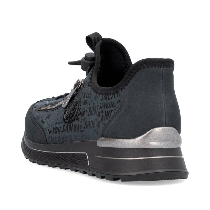 Rieker Artikelnummer N1455-14 Rieker Damen Slipper Petrol