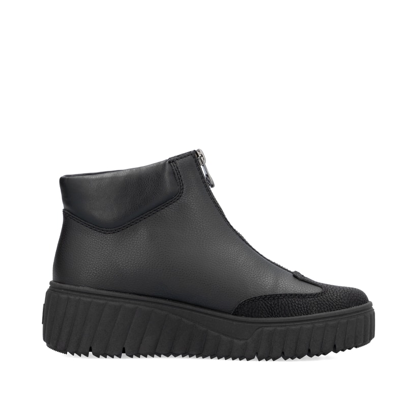 Rieker Artikelnummer N2551-00 Rieker Damen Kurzstiefel Nachtschwarz