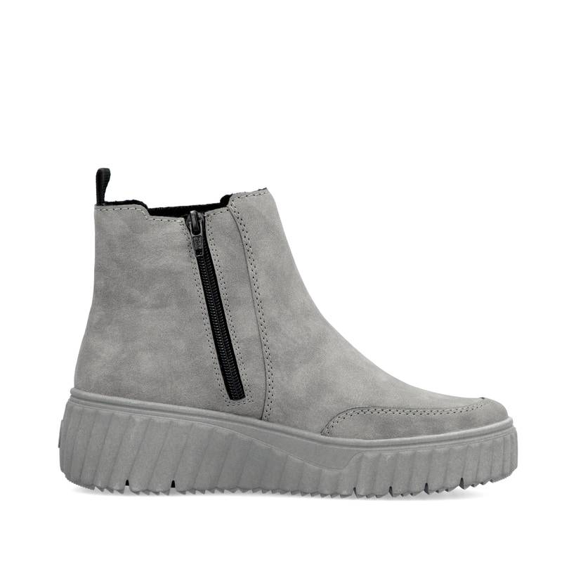 Rieker Artikelnummer N2553-40 Rieker Damen Chelsea Boots Mondgrau