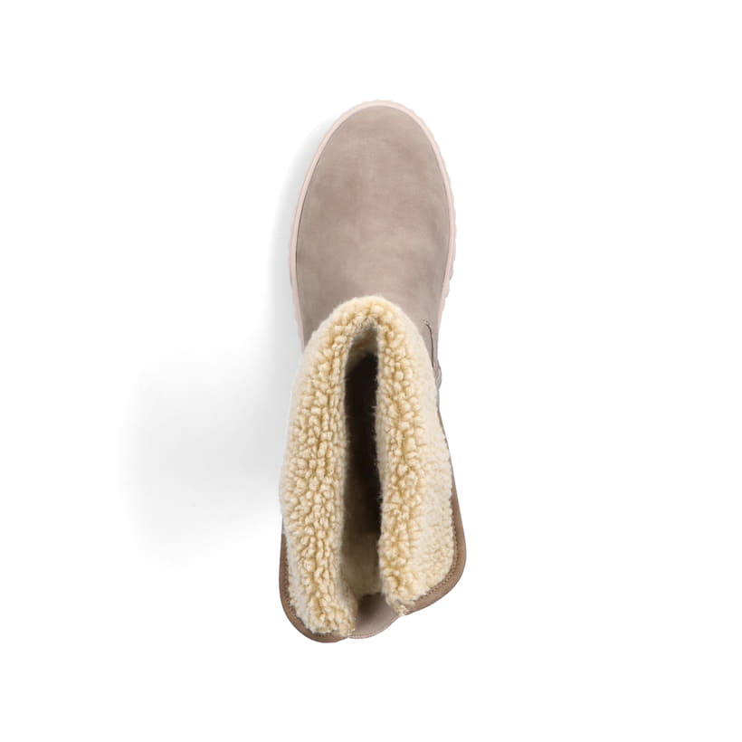 Rieker Artikelnummer N2554-60 Rieker Damen Hochschaftstiefel Graubeige