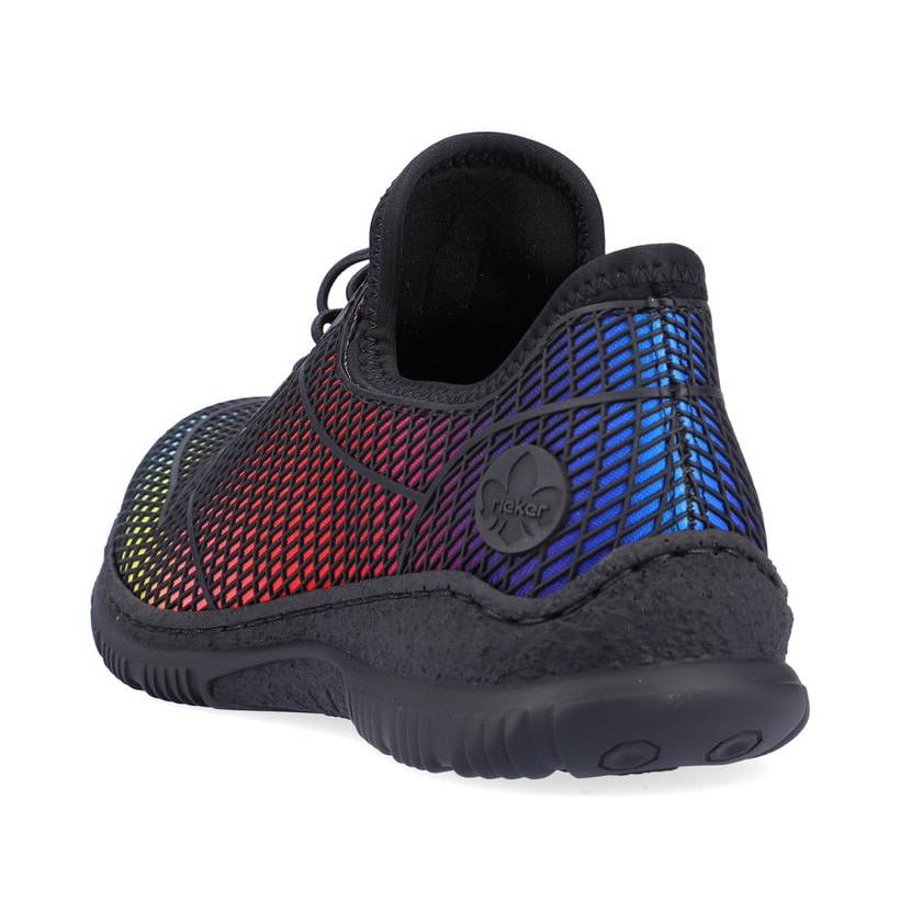 Rieker Artikelnummer N3250-90 Rieker Damen Slipper Regenbogenfarben