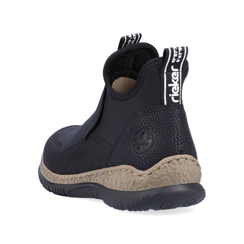 Rieker Artikelnummer N3275-00 Rieker Damen Chelsea Boots Tiefschwarz