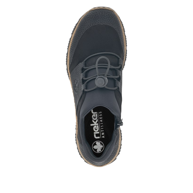 Rieker Artikelnummer N32X8-00 Rieker Damen Slipper Tiefschwarz