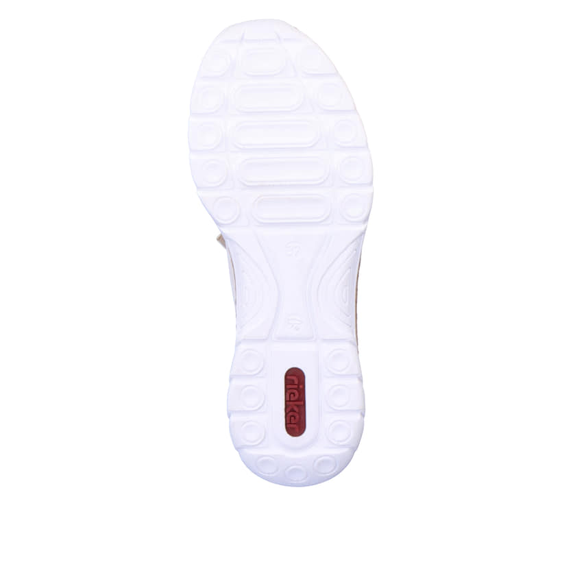 Rieker Artikelnummer N4253-80 Rieker Damen Slipper Cremeweiß