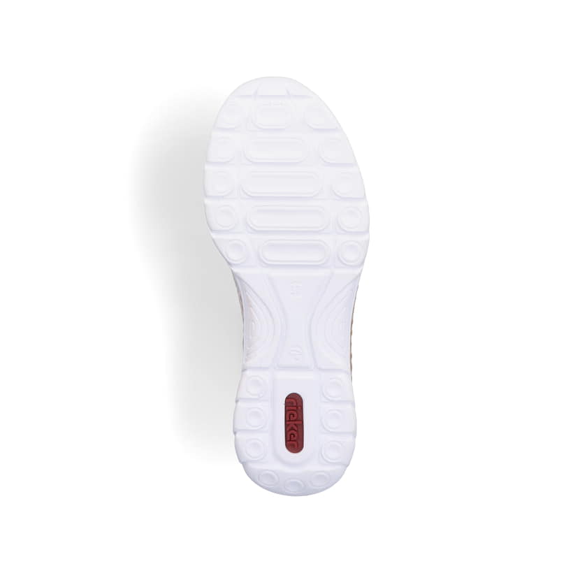 Rieker Artikelnummer N4255-60 Rieker Damen Slipper Braunbeige