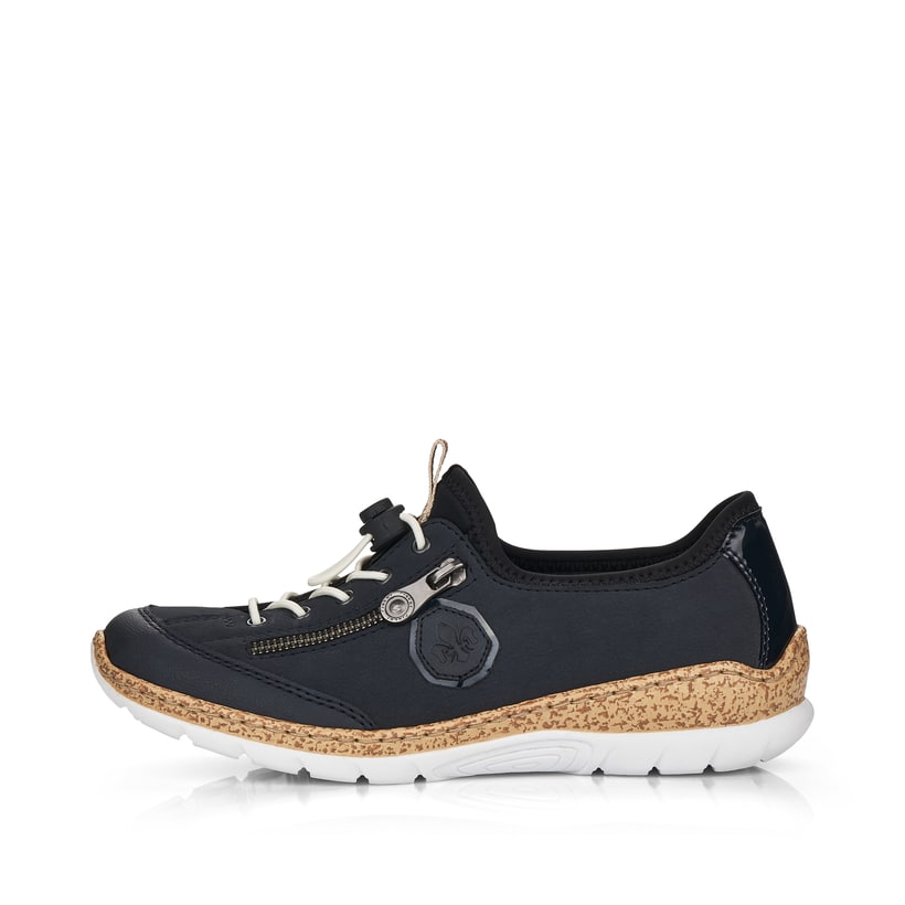 Rieker Artikelnummer N4263-14 Rieker Damen Slipper marineblau